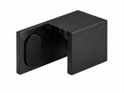 Shower Door Stop - Left Hand - Matt Black